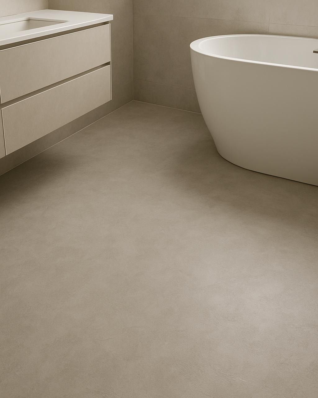 Venetian plastering floor